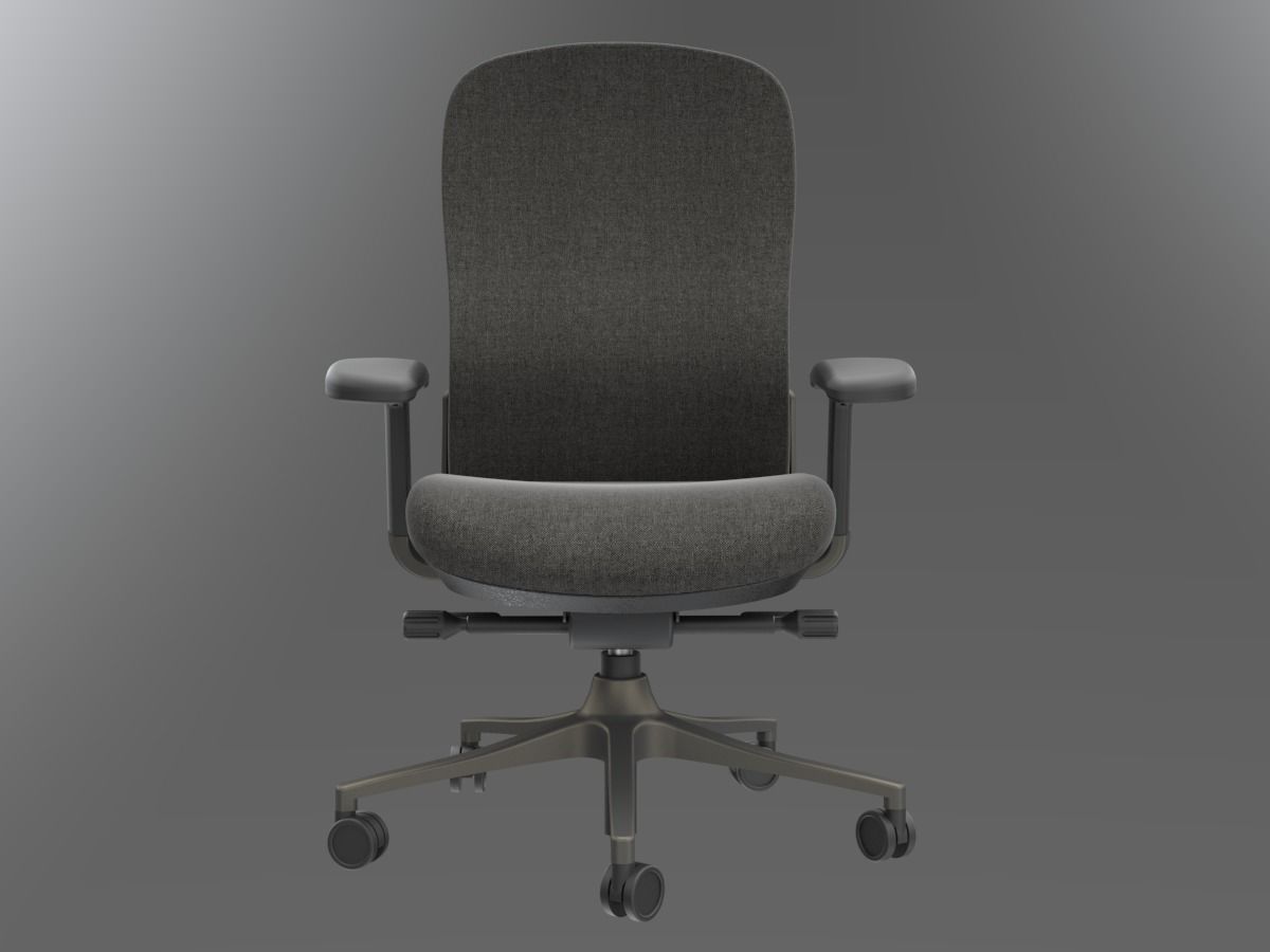 Ergonomic chair  3D model_3