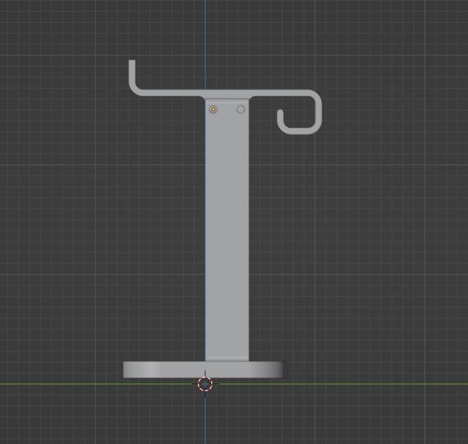 headphone stand Free 3D print model_5