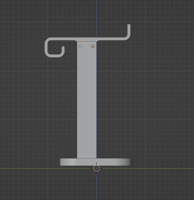 headphone stand Free 3D print model_4