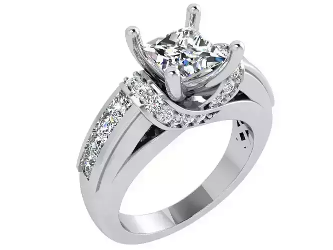 Princess Diamond Ring 3548