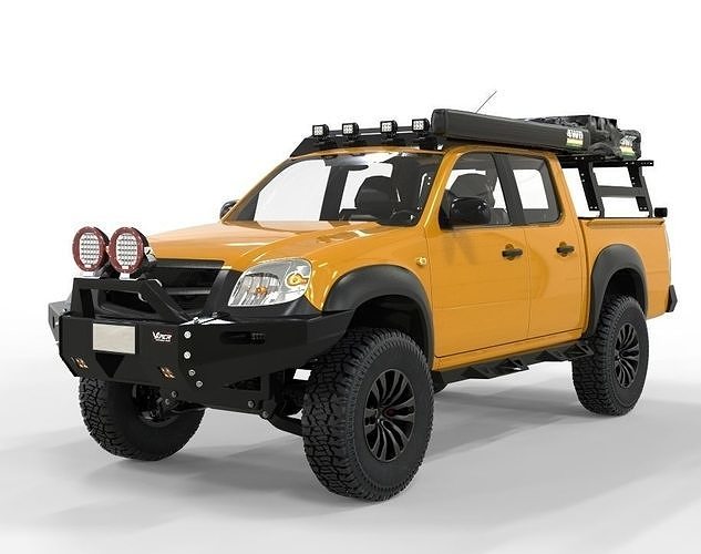 Mazda Bt50 2012 Viper Edition  3D model