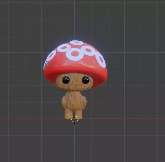 mushroom 3D model_0