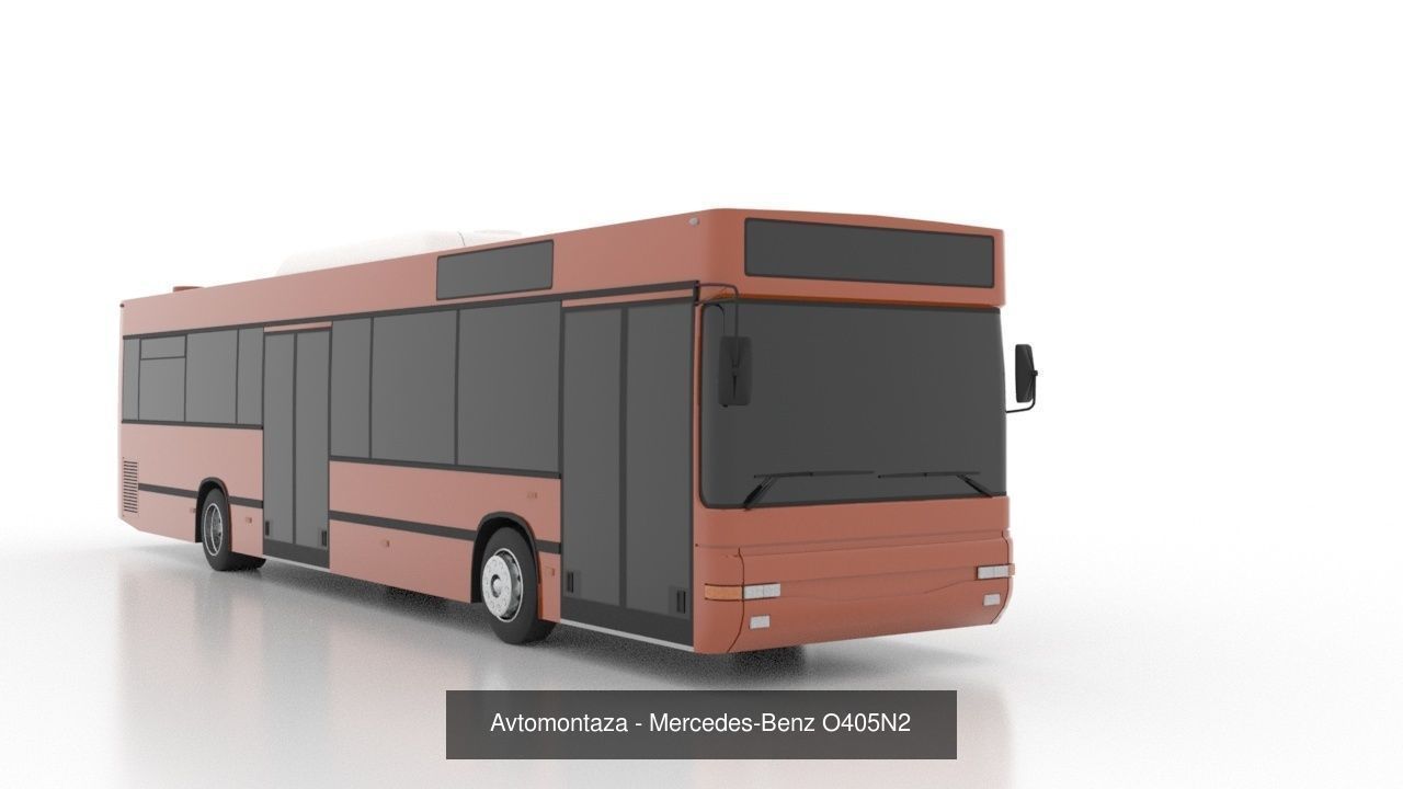 Avtomontaza Bus Pack Low 3D Model Collection_10