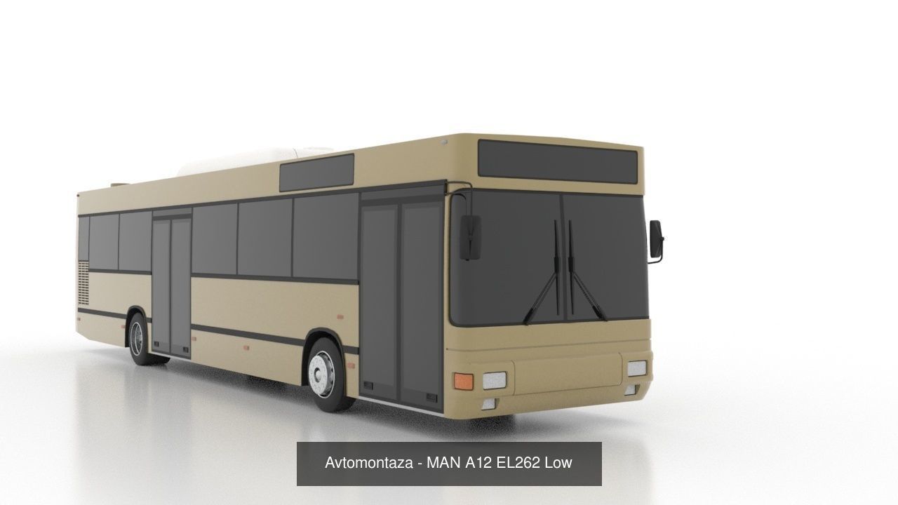 Avtomontaza Bus Pack Low 3D Model Collection_7