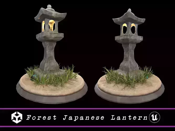 Forest Japanese Lantern