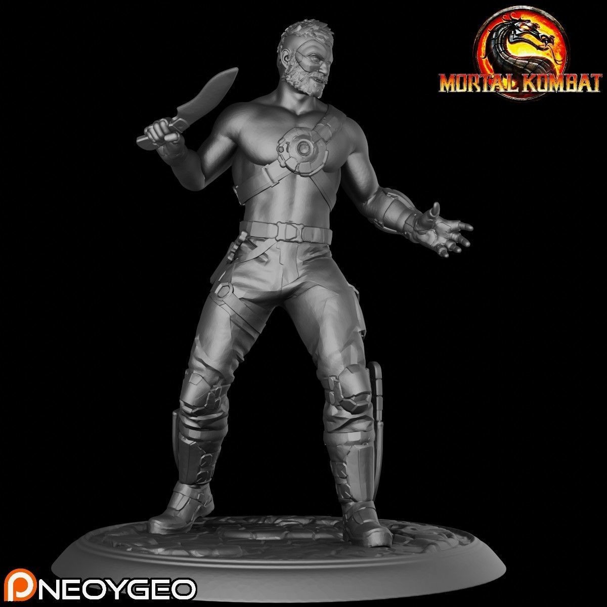KANO - MORTAL KOMBAT 11 3D print model_1