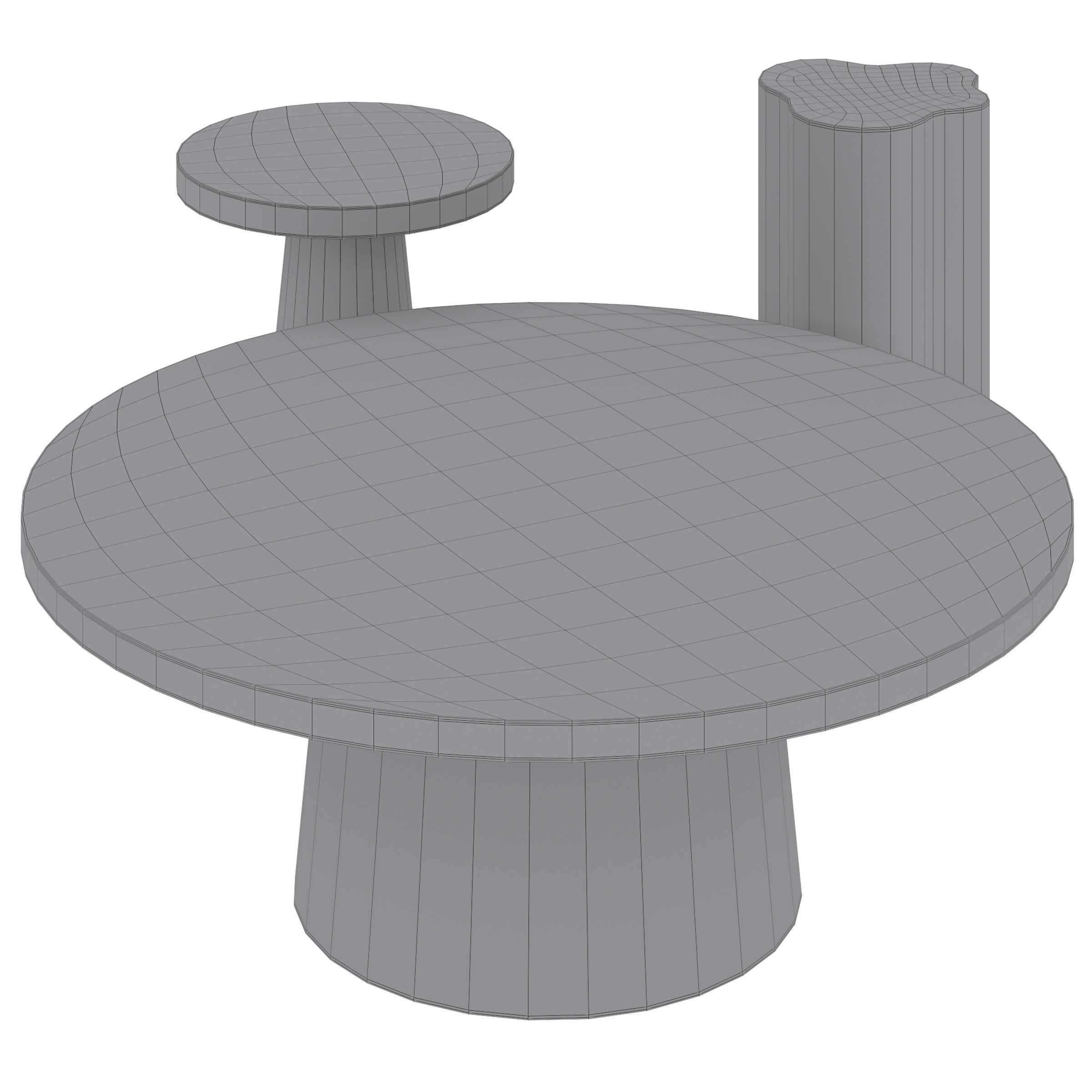 Coffee table Willy and Fleur 3D model_4