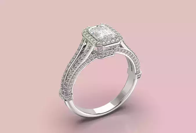 ENGAGEMENT RING 3D print model