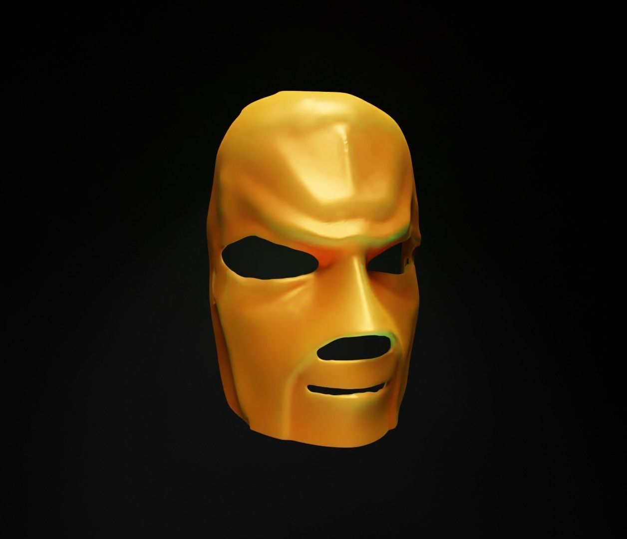 WWE Kane Face Mask - Gamer Cosplay Helmet 3D print model_24