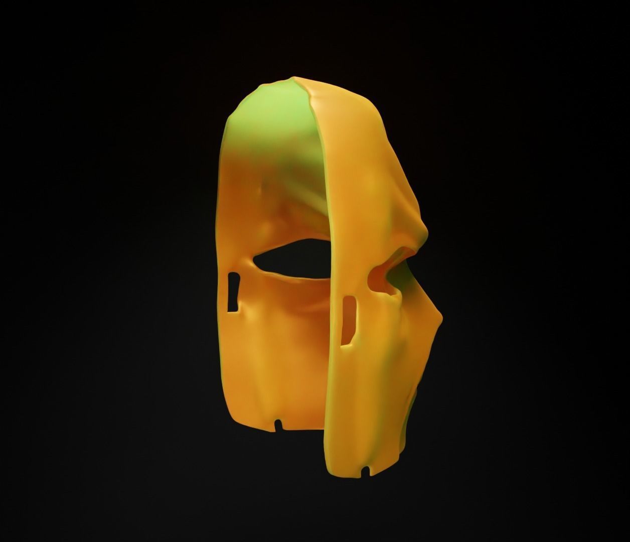 WWE Kane Face Mask - Gamer Cosplay Helmet 3D print model_10