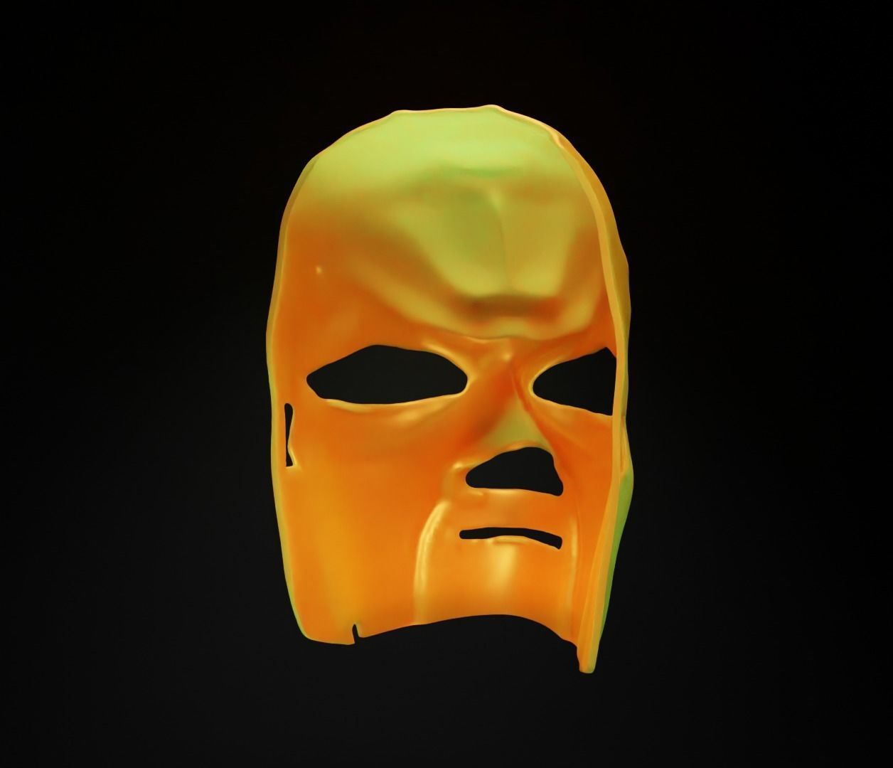 WWE Kane Face Mask - Gamer Cosplay Helmet 3D print model_25