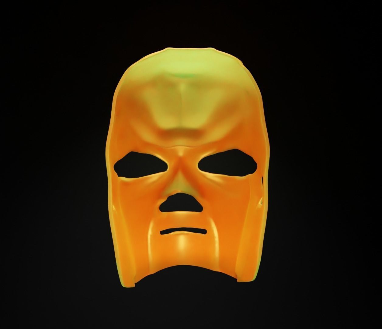 WWE Kane Face Mask - Gamer Cosplay Helmet 3D print model_21