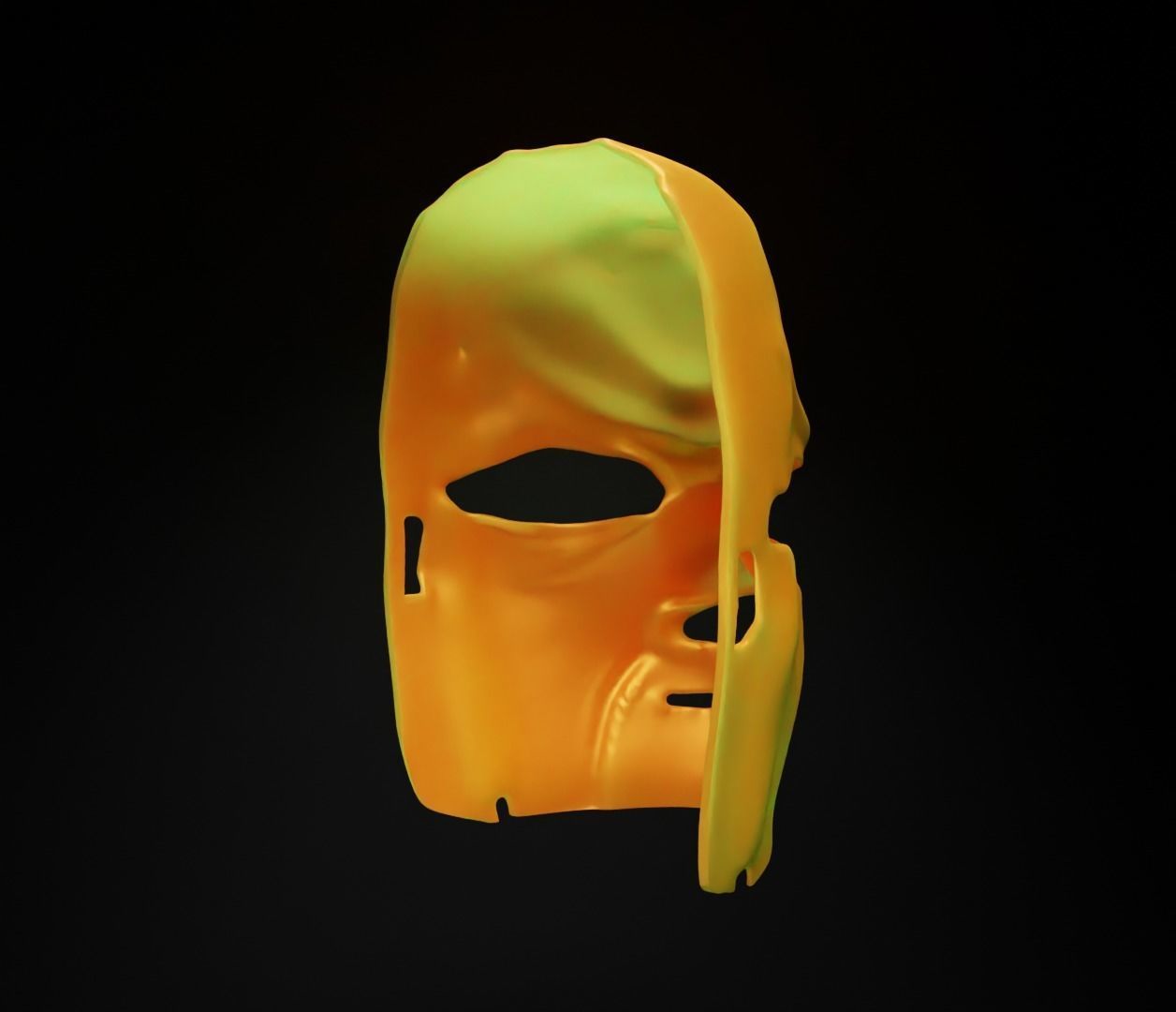 WWE Kane Face Mask - Gamer Cosplay Helmet 3D print model_46