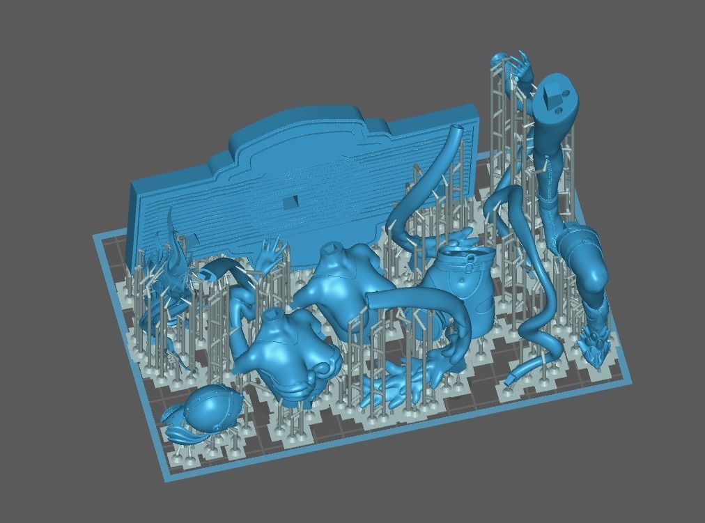 Digimon ANGEWOMON - 1TO10 STL FILE 3D PRINT MODEL 3D print model_17