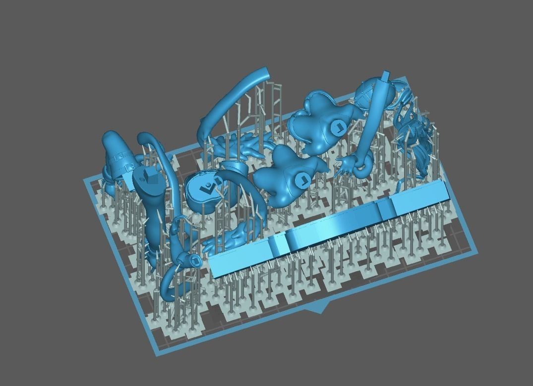 Digimon ANGEWOMON - 1TO10 STL FILE 3D PRINT MODEL 3D print model_18