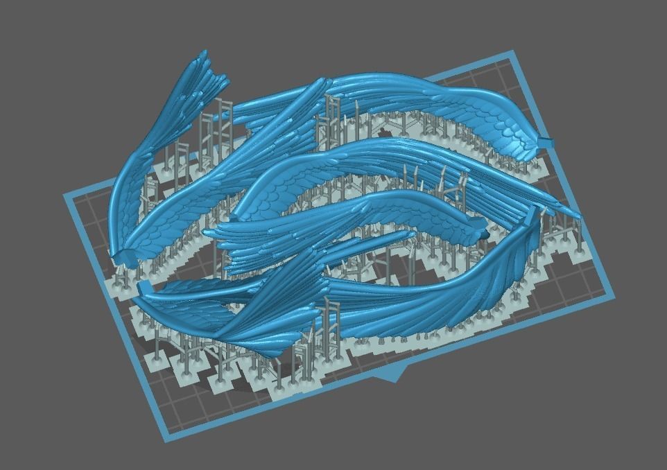 Digimon ANGEWOMON - 1TO10 STL FILE 3D PRINT MODEL 3D print model_19