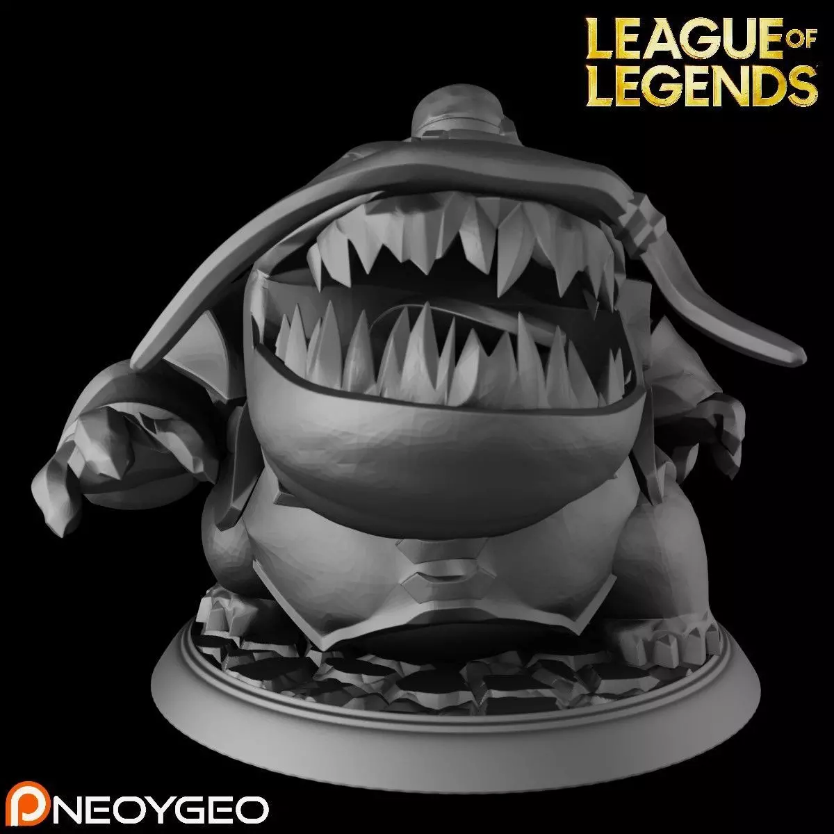 TAHM KENCH - LEAGUE OF LEGENDS 3D print model