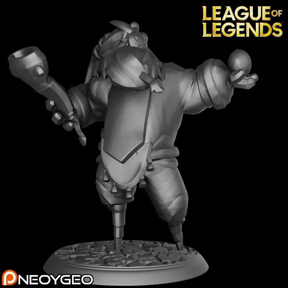 BARD - LEAGUE OF LEGENDS 3D print model