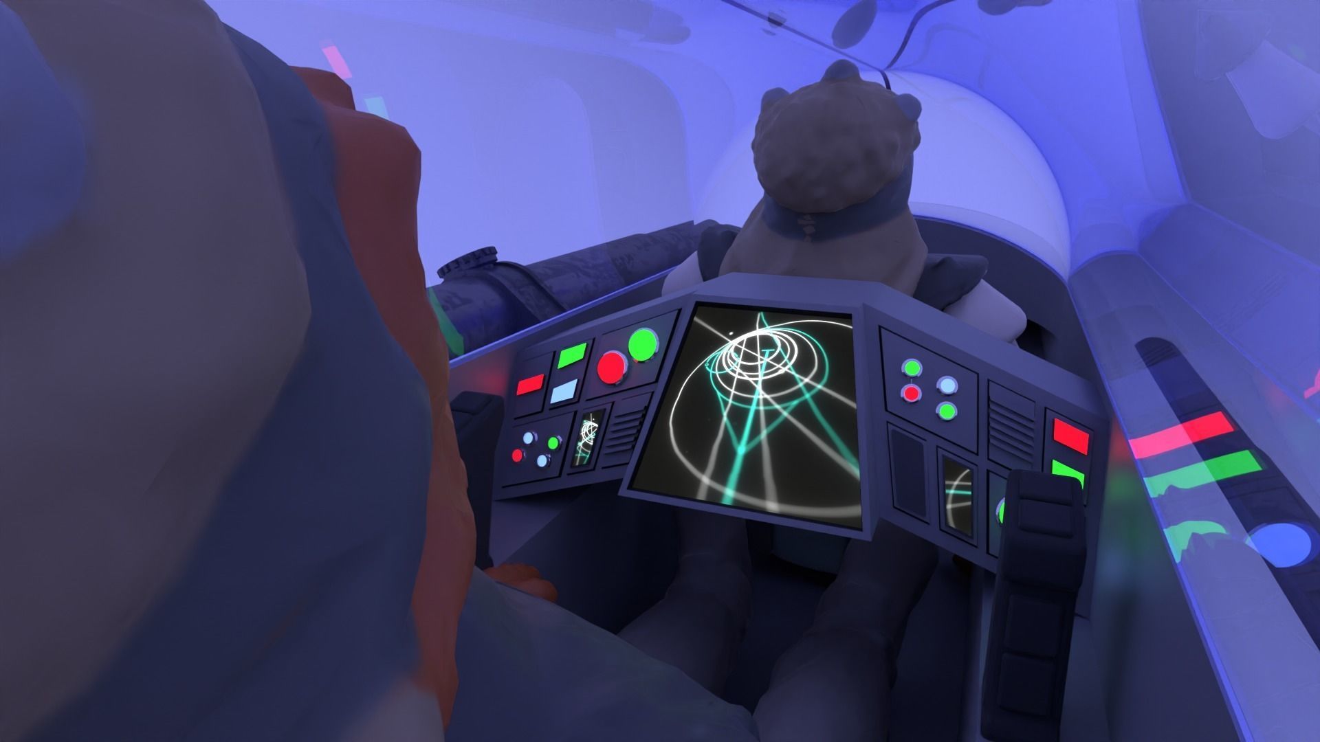 A1 Landspeeder 1-12 scale Blackseries 3D print model_9