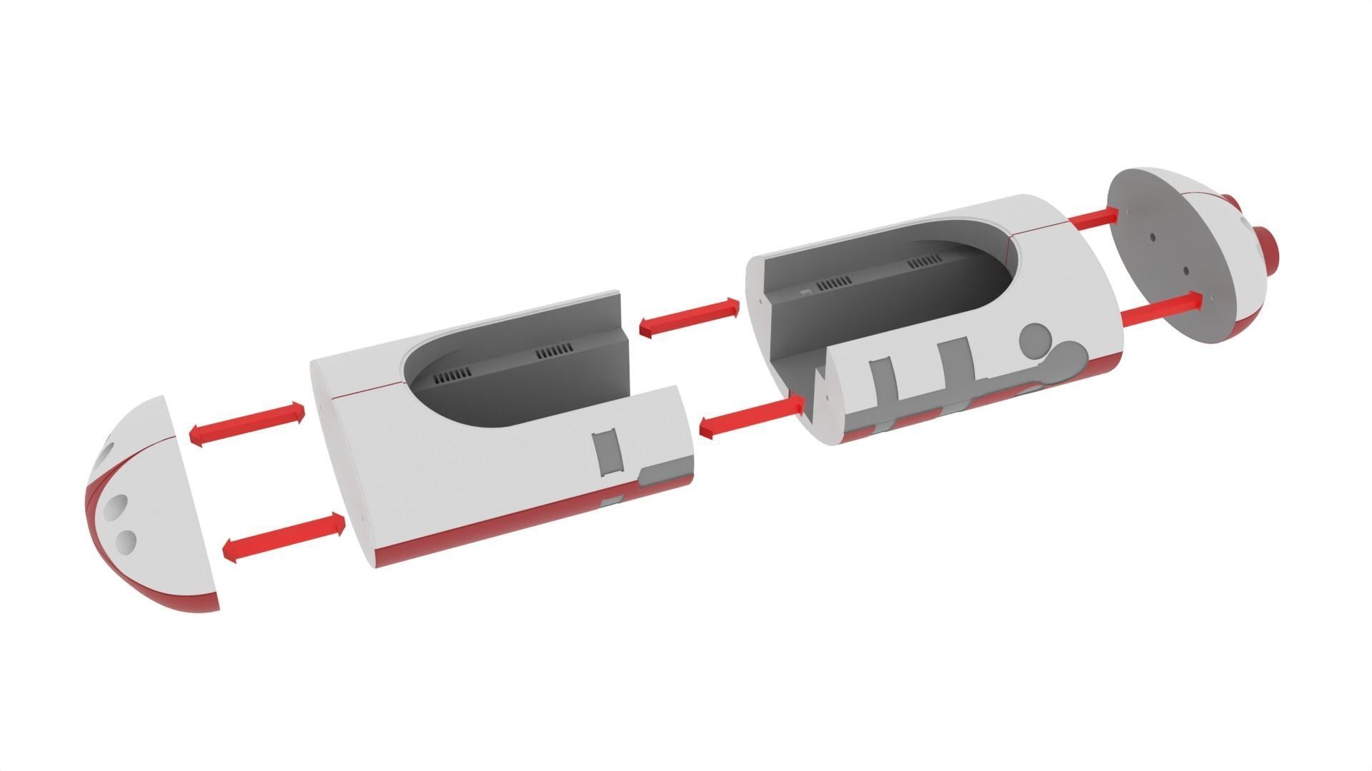 A1 Landspeeder 1-18 scale Kenner Hasbro 3D print model_12