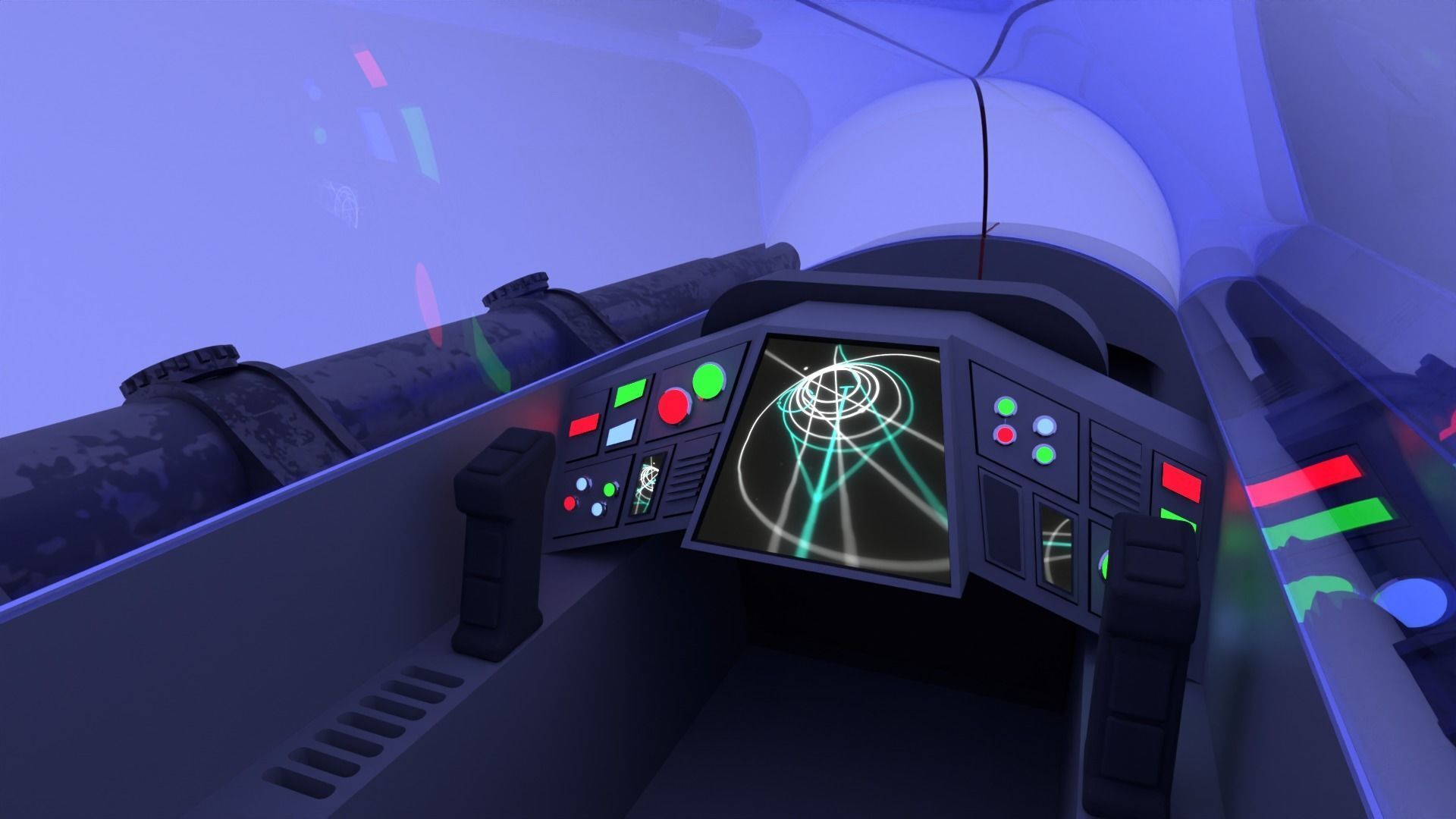 A1 Landspeeder 1-18 scale Kenner Hasbro 3D print model_4