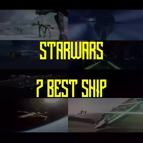 Star Wars 7 Vehicles Ship Pack -Star Wars 7 Character Set Of 7 3D print model