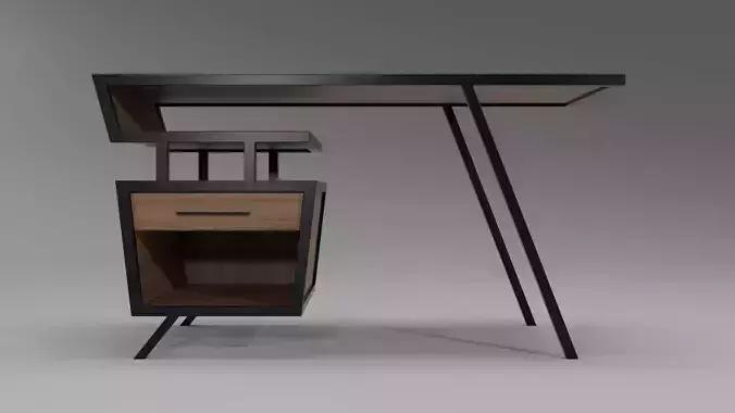 ElegantWood Workstation