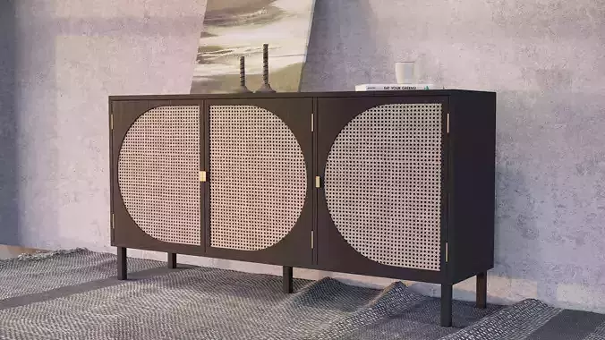 sideboard lizzie with deco