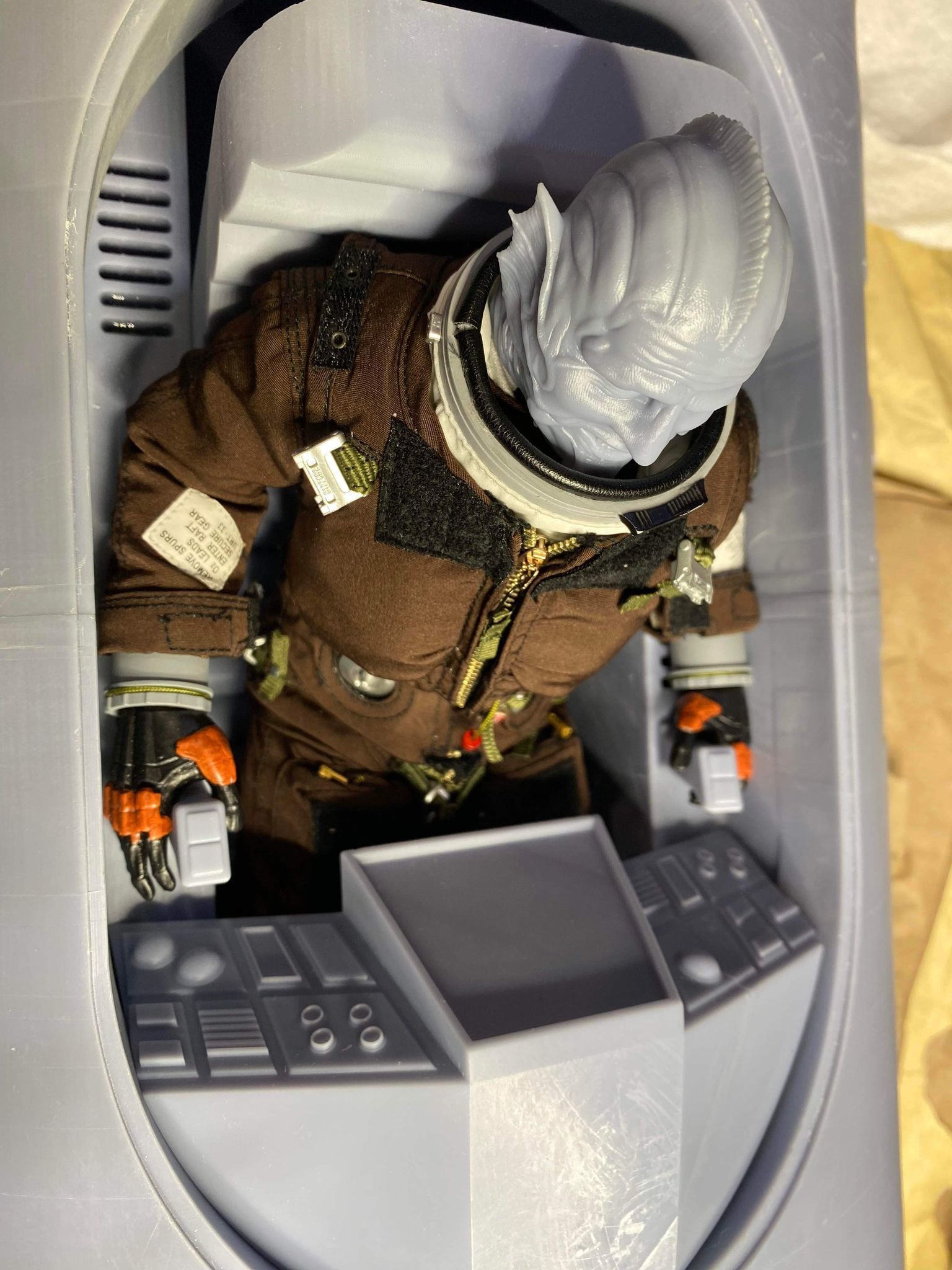 A1 Landspeeder Small 1-6 scale Hottoys 3D print model_23