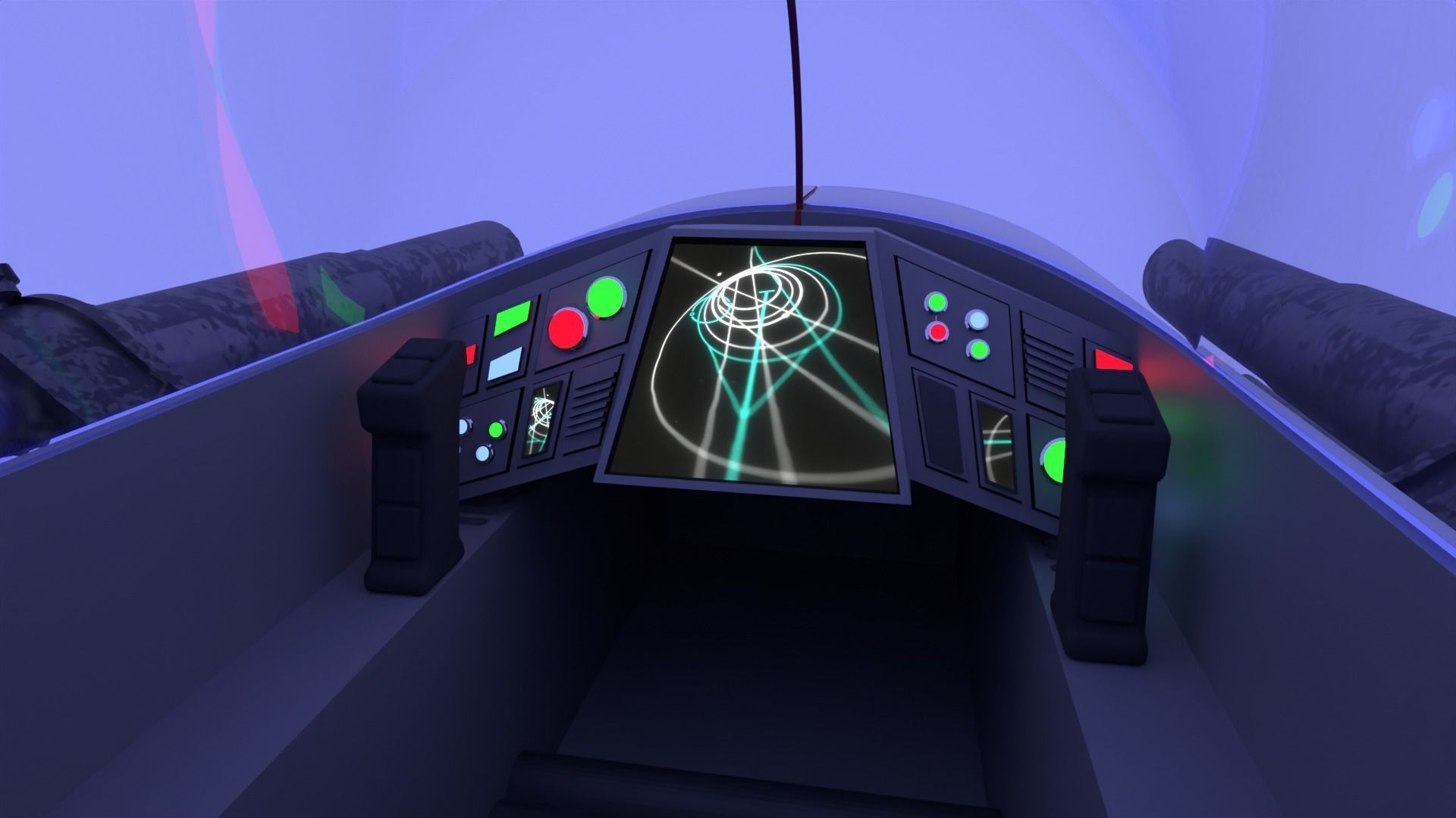 A1 Landspeeder Small 1-6 scale Hottoys 3D print model_5