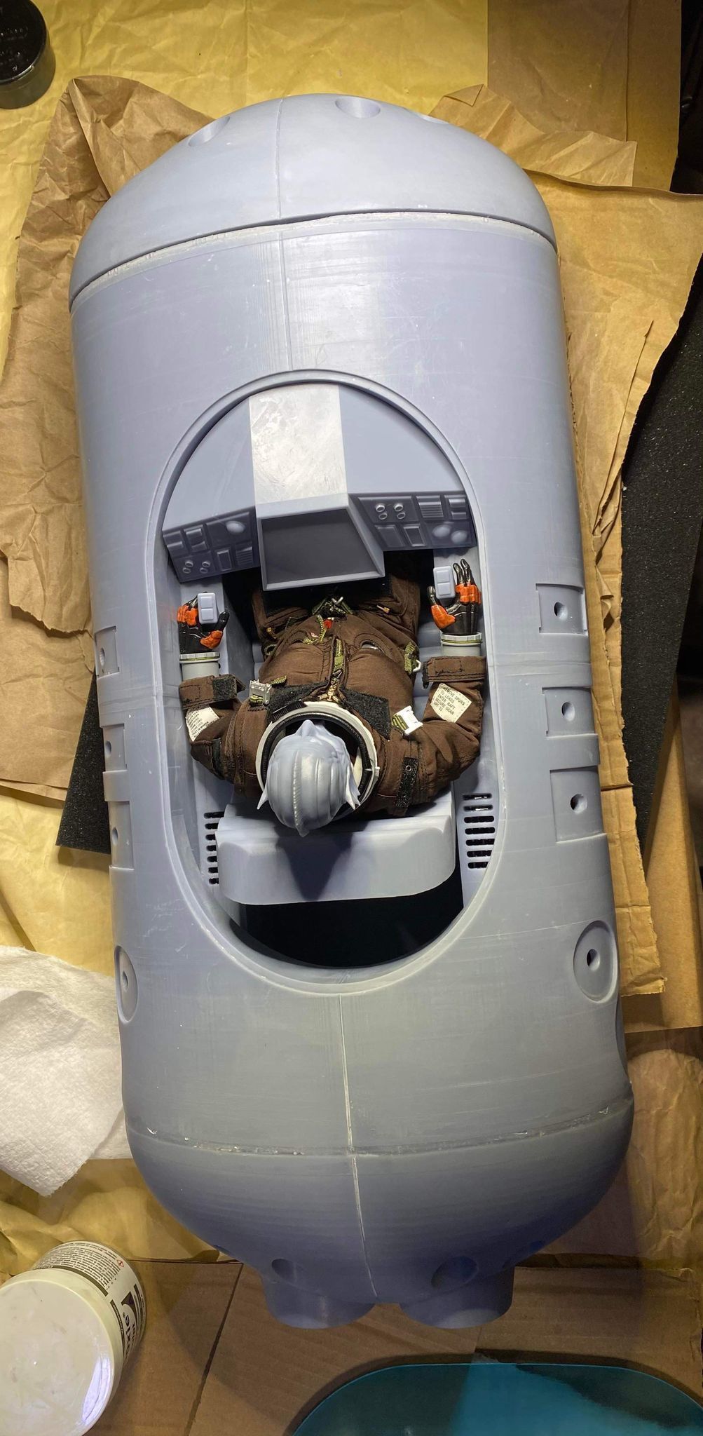 A1 Landspeeder Small 1-6 scale Hottoys 3D print model_22