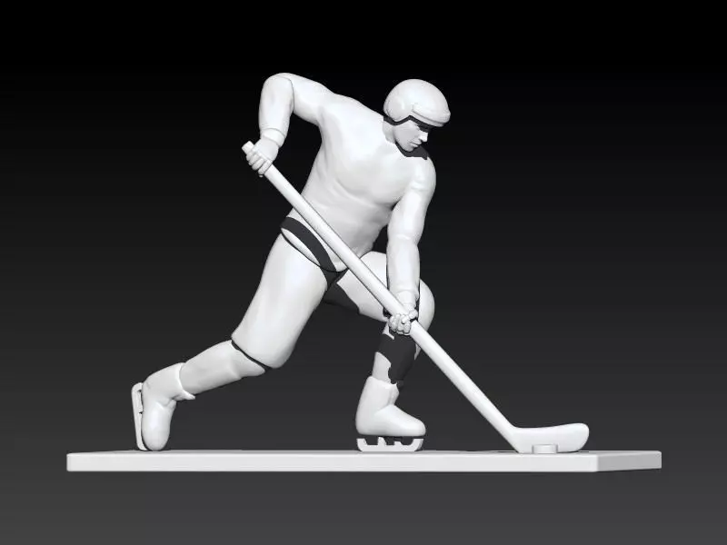 Figure skater 3D print model