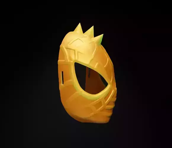 Spiderpunk Face Mask -Spiderman Cosplay Helmet Free 3D print model