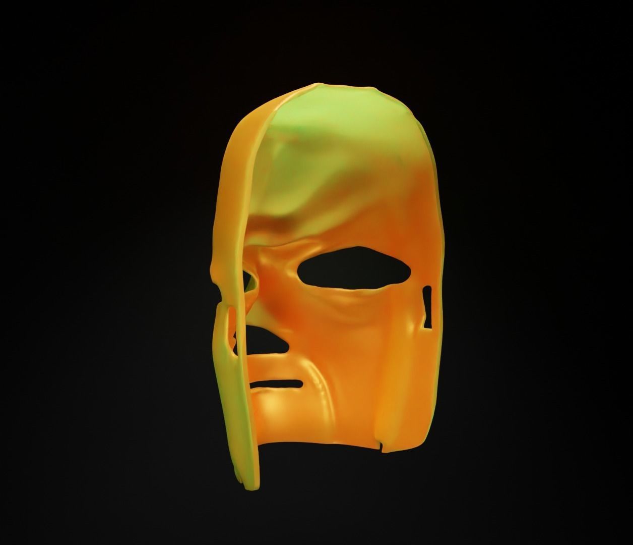 WWE Kane Face Mask - Gamer Cosplay Helmet 3D print model_19