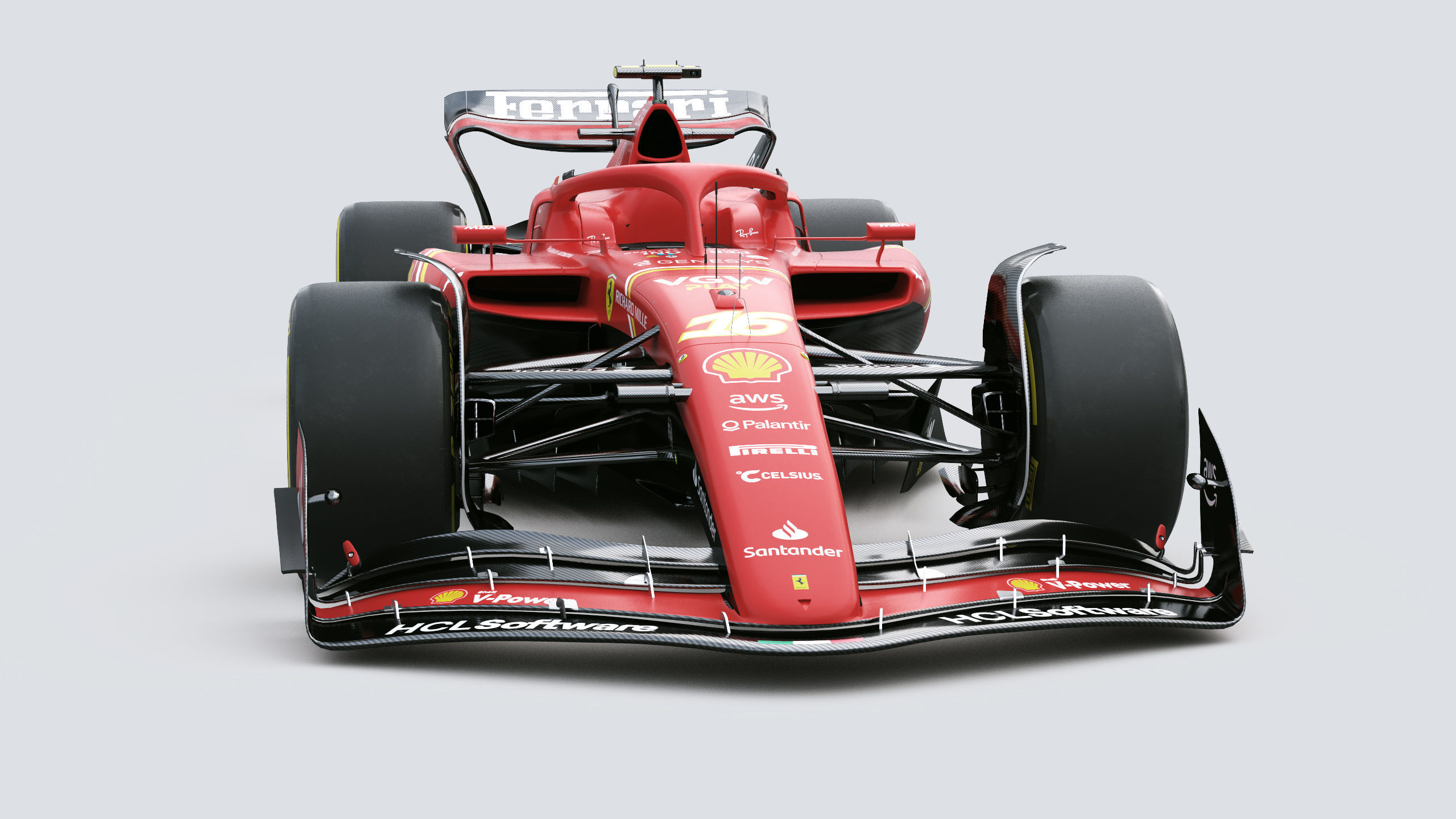 F1 Ferrari SF24 2024 3D model_11