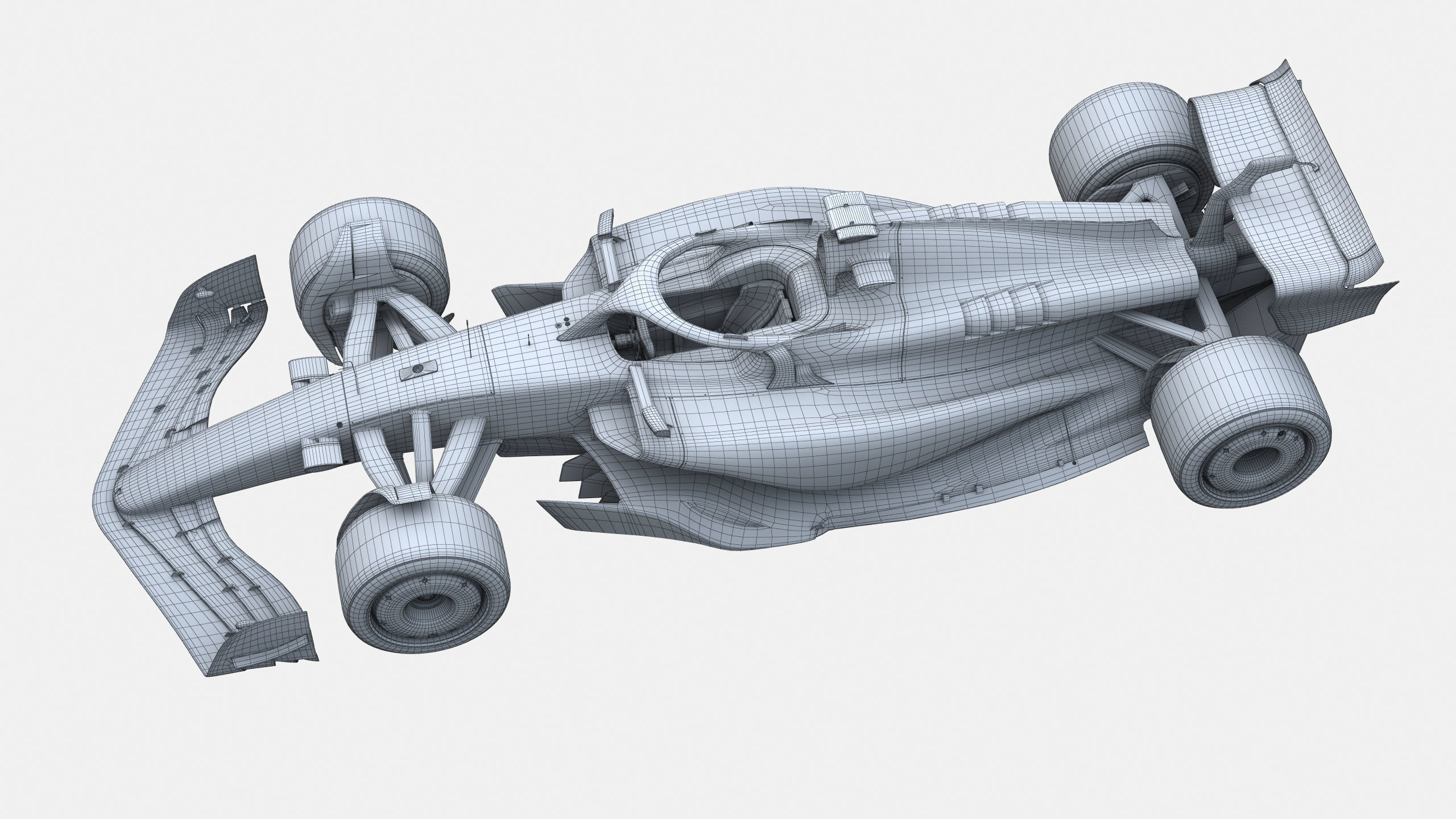 F1 Ferrari SF24 2024 3D model_16