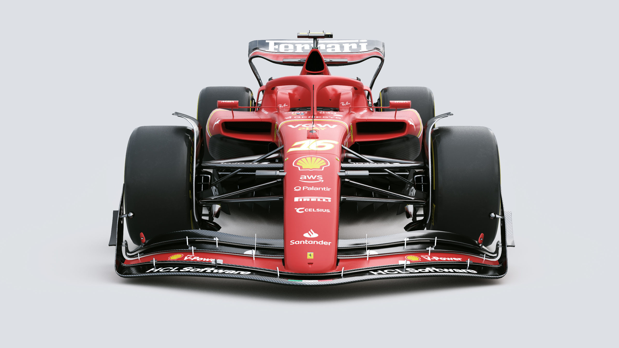 F1 Ferrari SF24 2024 3D model_3
