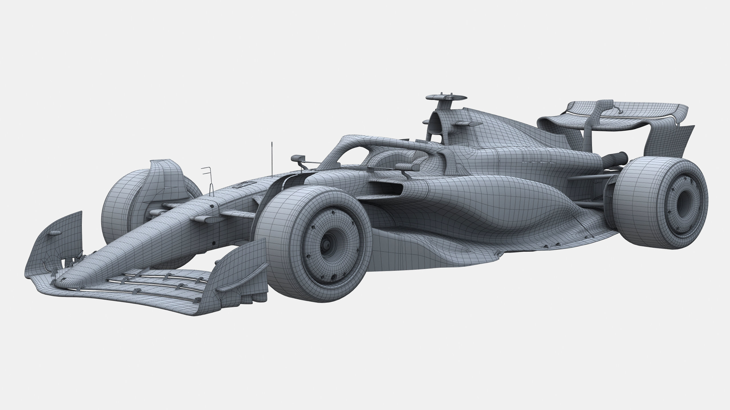 F1 Ferrari SF24 2024 3D model_14