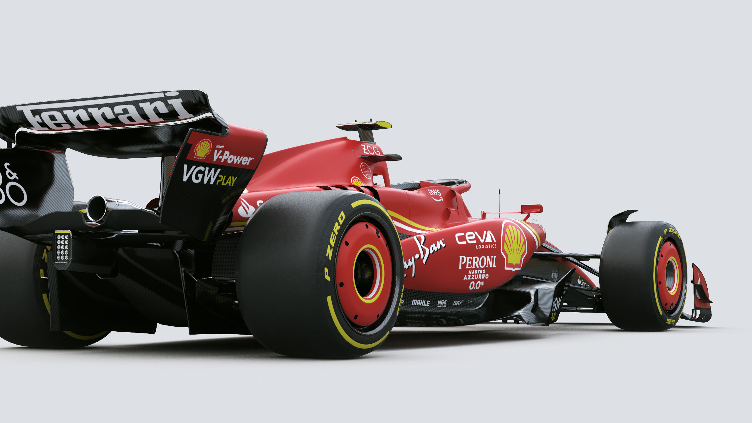 F1 Ferrari SF24 2024 3D model_13