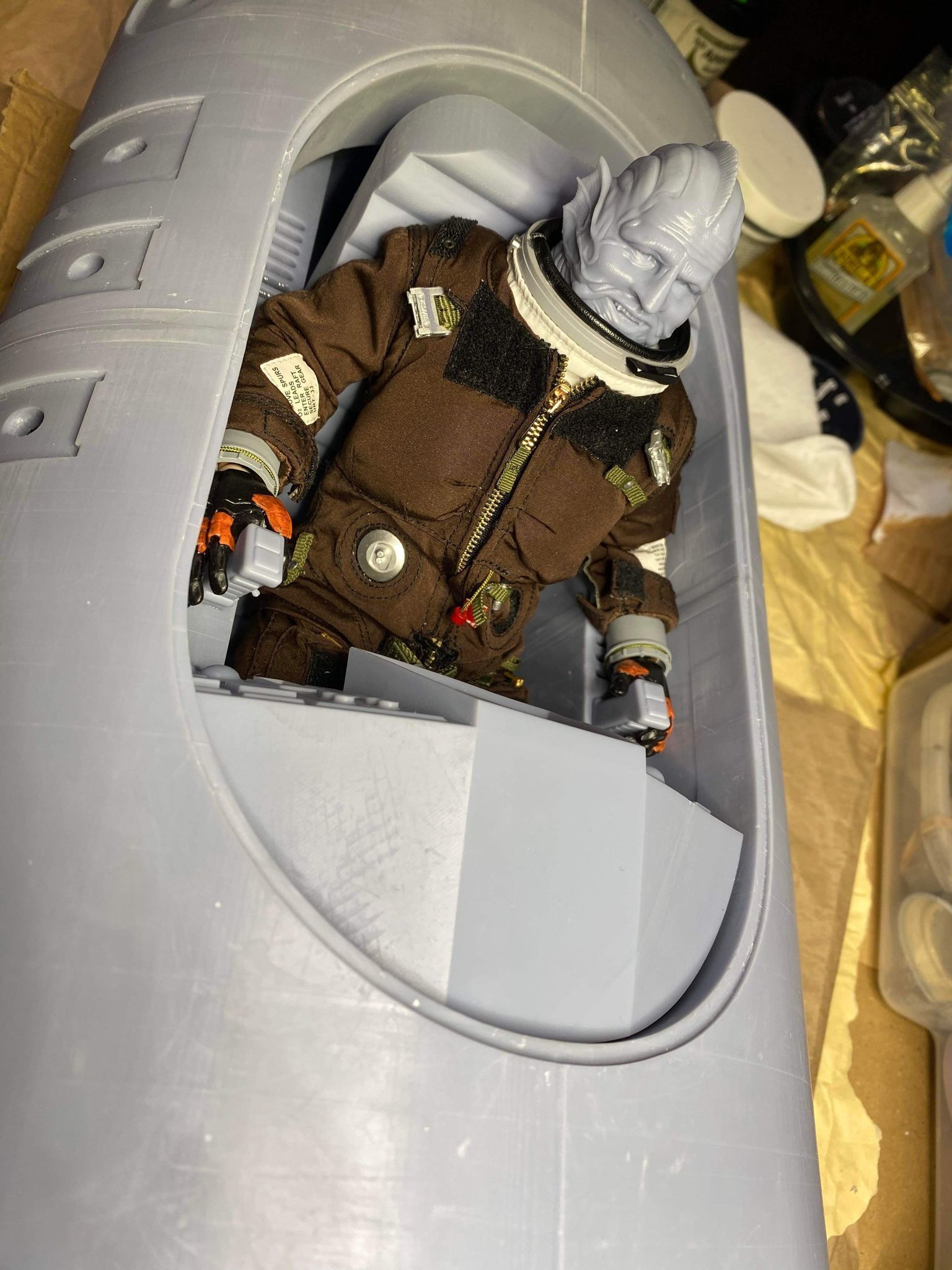 A1 Landspeeder Small 1-12 scale Blackseries 3D print model_21