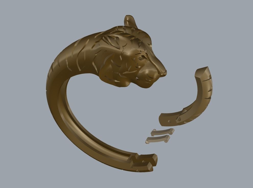 BR 002 bracelet 3D print model_22