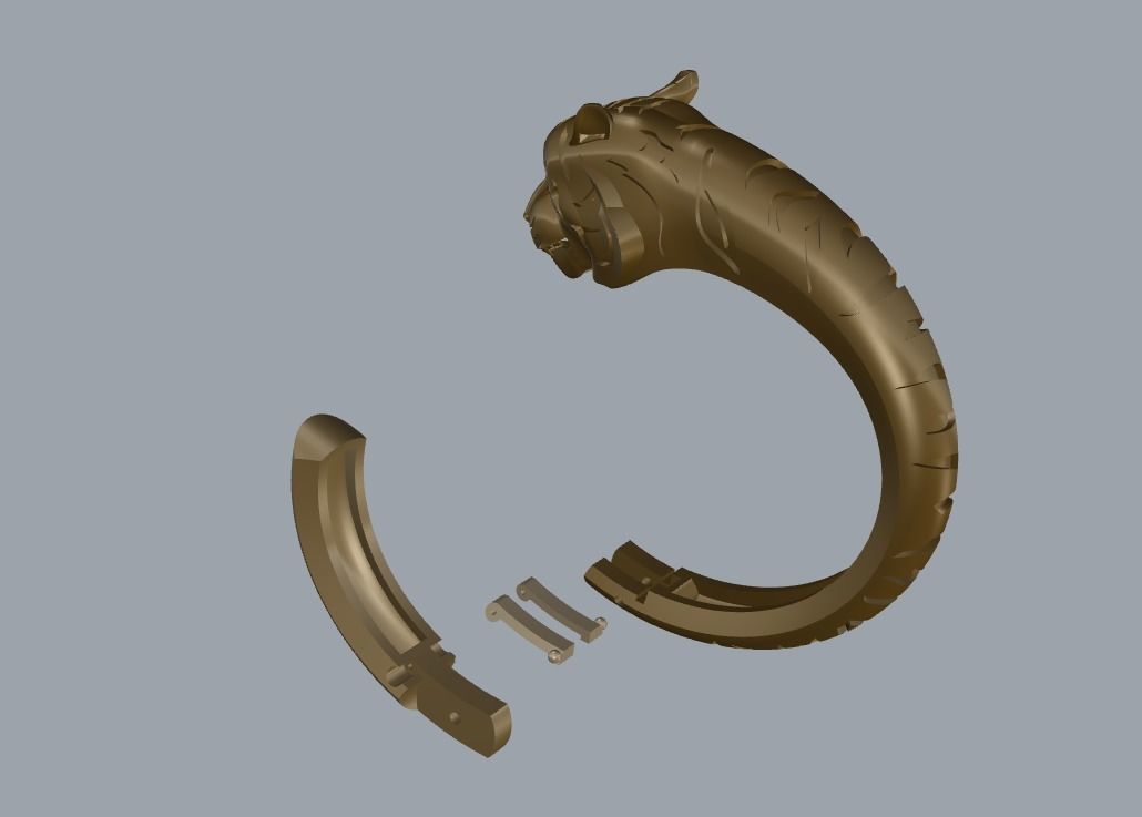 BR 002 bracelet 3D print model_23