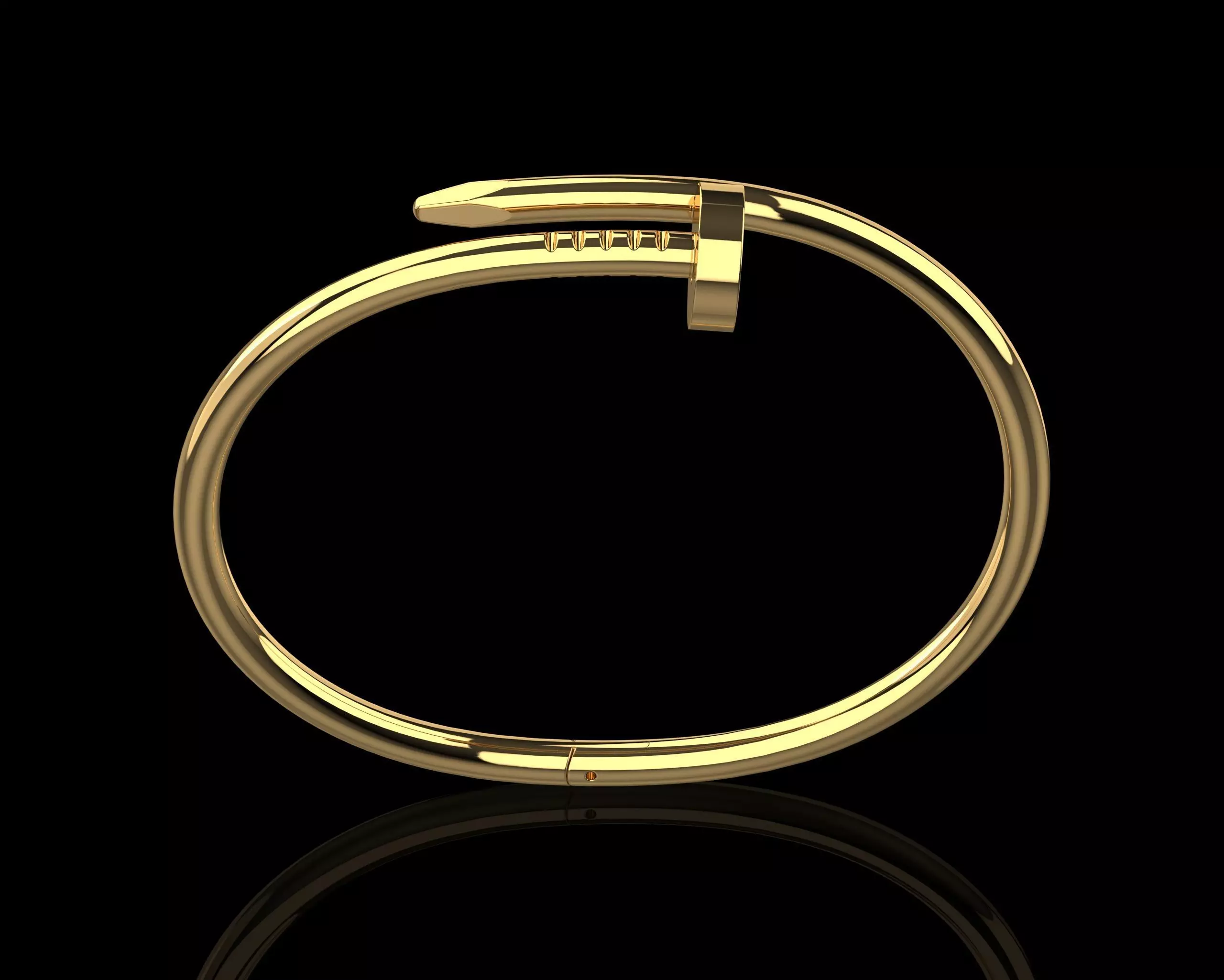 Juste un clou Bracelet 20 Size N114 3D print model_0