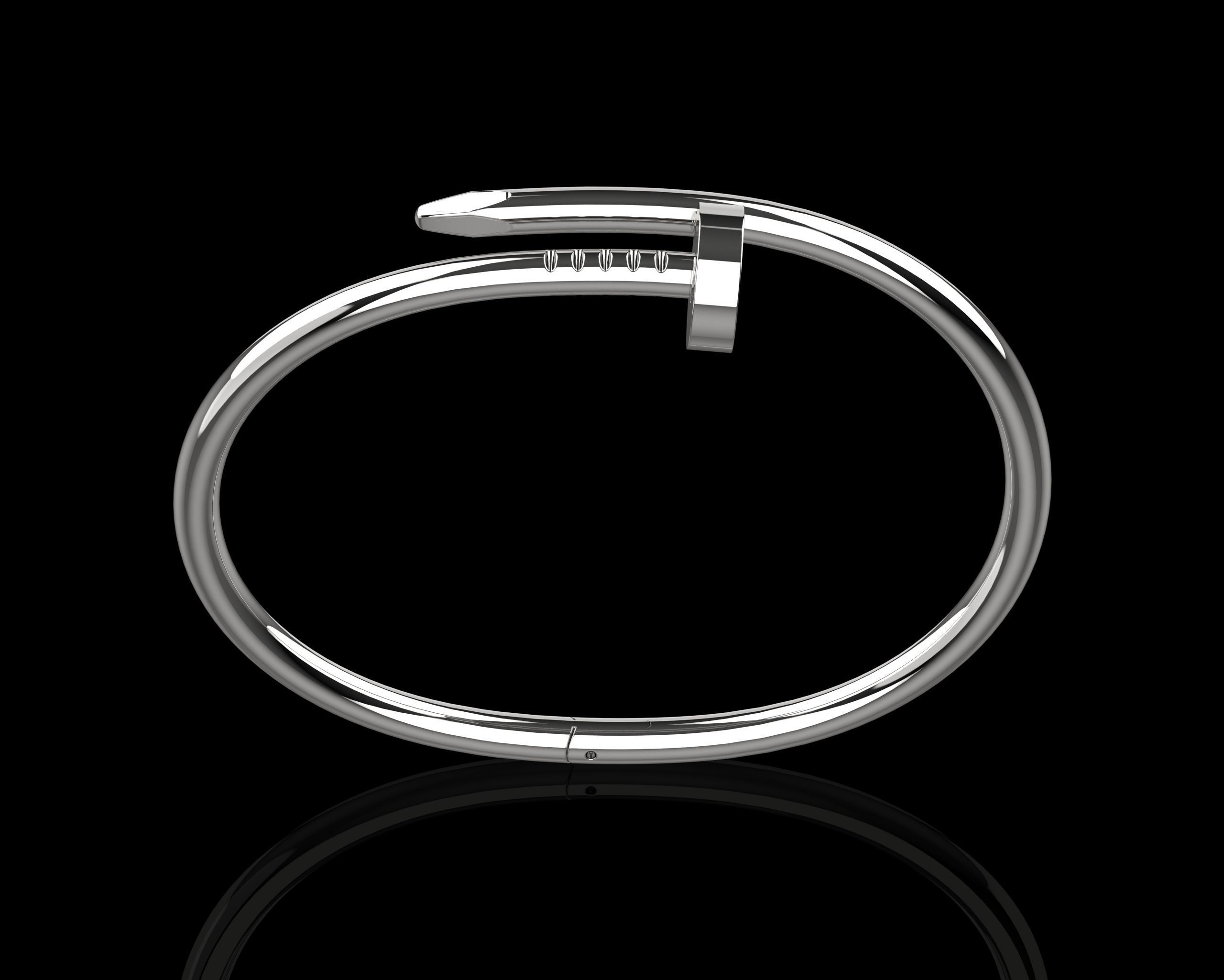 Juste un clou Bracelet 21 Size N115 3D print model_12