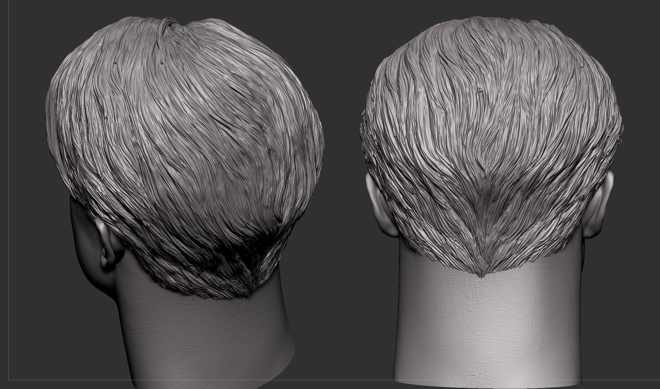 Rick O connell- Brendan Fraser Head 3D print model_8