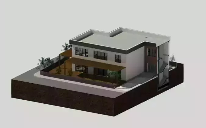 Restaurant Project Revit