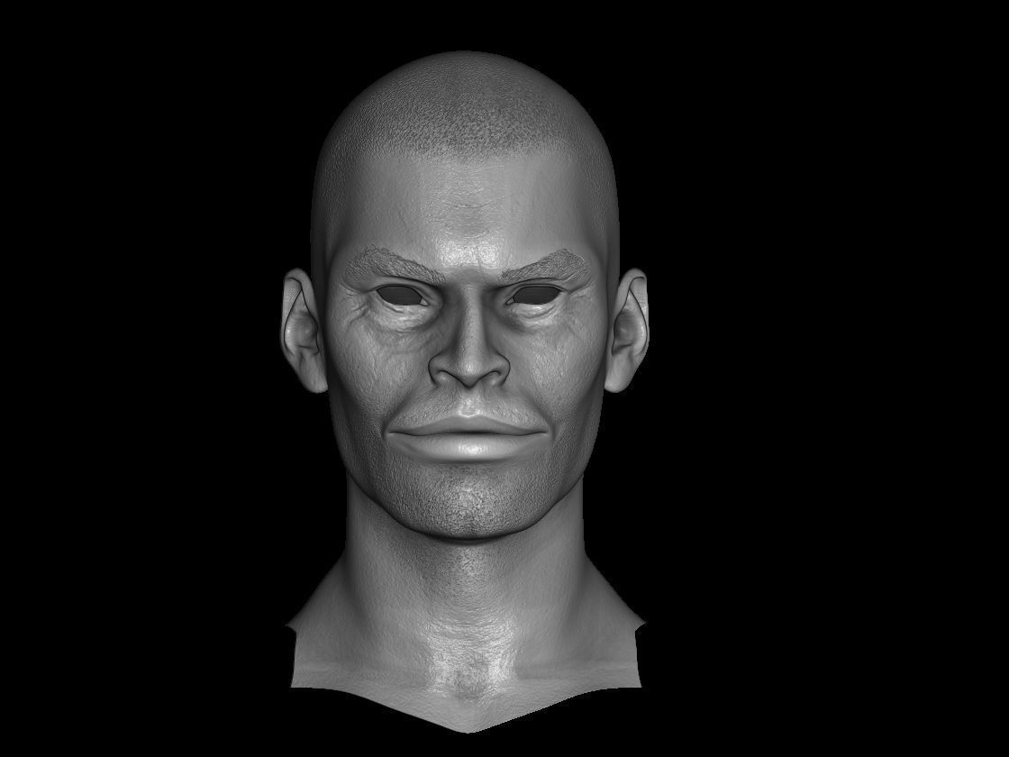 Joker - Concept 3D Model Rigged - Low Poly - 2K Textures Low-poly 3D model_5