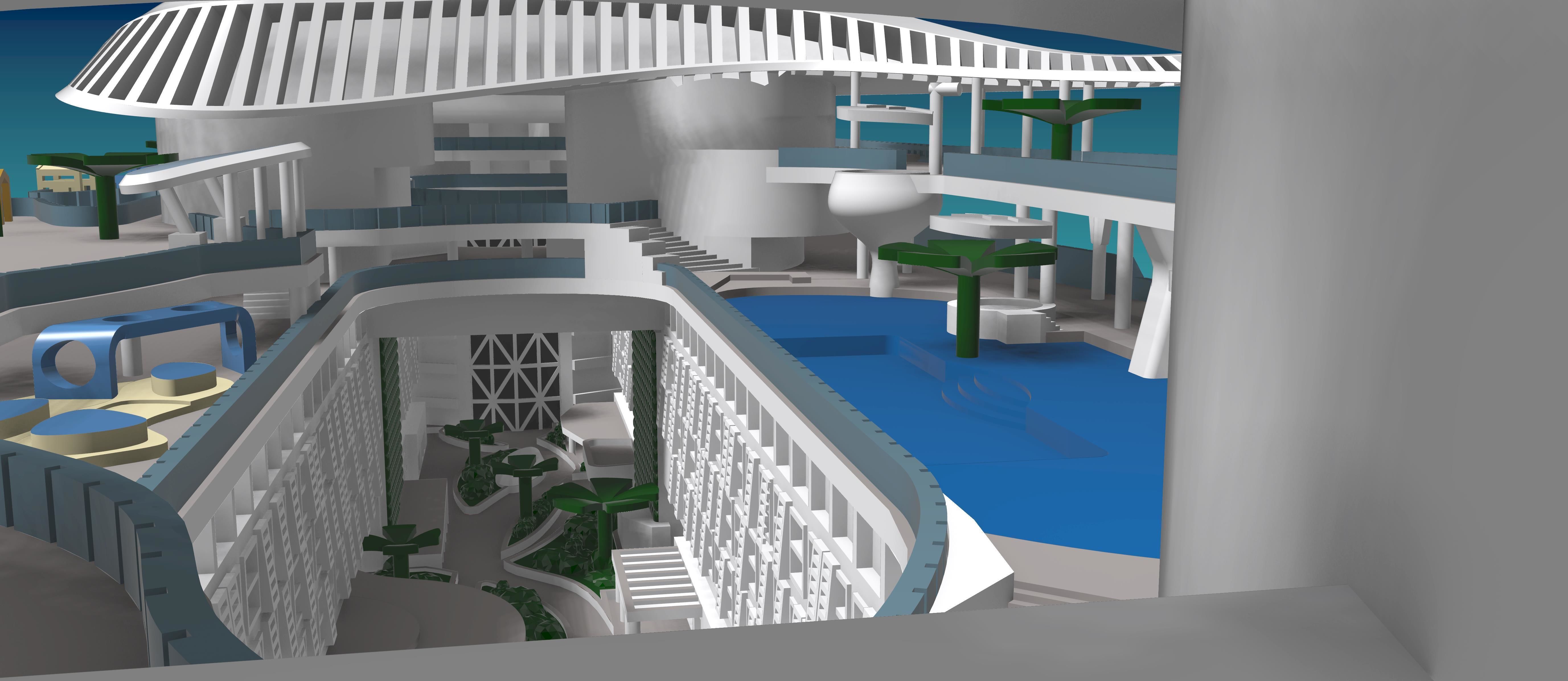 ICON OF THE SEAS print ready model 3D print model_4