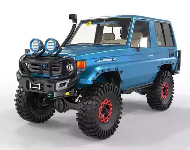Toyota Land Cruiser 70 1998 Ecotechene Edition 3D model