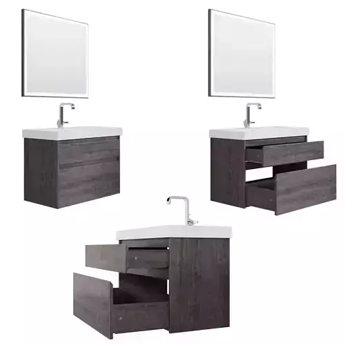 Nova Lite 60-75-90-100 Penal 2 drawer